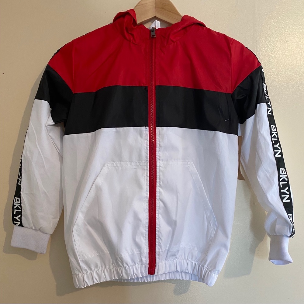 NWT Brooklyn Laundry Boys Windbreaker Jacket - L
